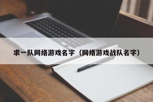 求一队网络游戏名字（网络游戏战队名字）