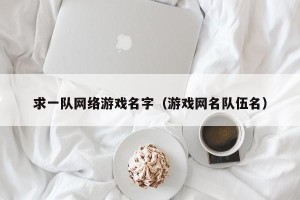 求一队网络游戏名字（游戏网名队伍名）